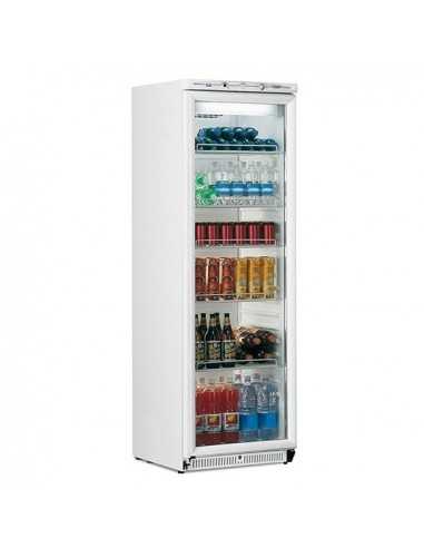 Vetrina refrigerata porta a vetro - Capacità  litri 640 - Cm 77.5 x 74 x 186.5 h