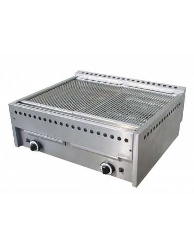 Lava stone grill - Grill with tondino - cm 78 x 68 x 32 h