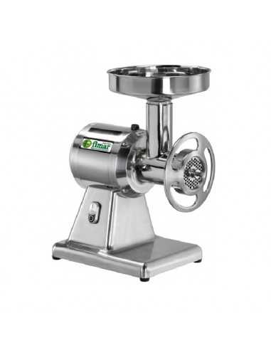 Tritacarne da 150-250 kg all'ora - Monofase - Tramoggia inox - Sistema enterprise