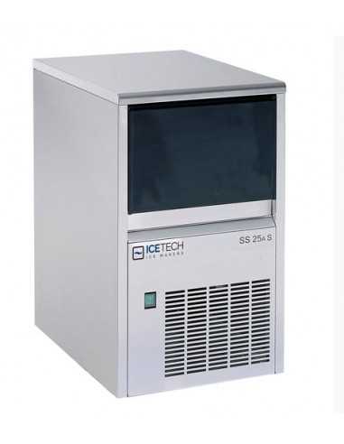 Ice maker - Air 22 Kg/ 24 h - Water 24 Kg / 24h - cm 35 x 47.5 x 59.5 h