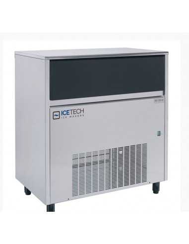 Full cube ice maker with production 134-136 Kg in 24 hours