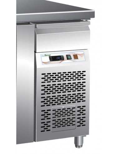 Tavolo Refrigerato 2 porte Prof. 600 mm 0°C/+10°C classe energetica C -  mod. TAV602