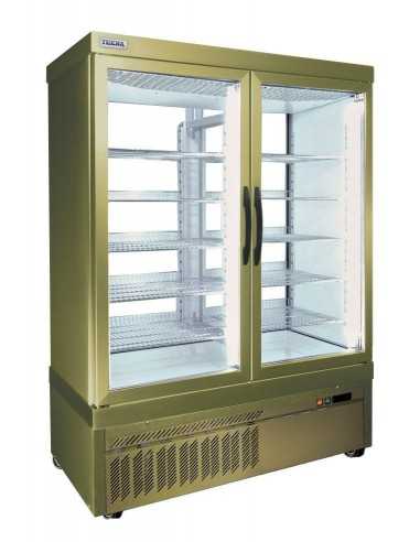 Vitrina refrigerada - Capacidad 905 lt - cm 132 x 64 x 186h