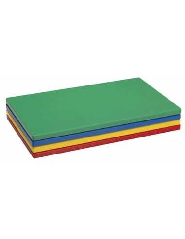 Polyethylene cutting board - Set of 4 pieces - Thickness 2 cm