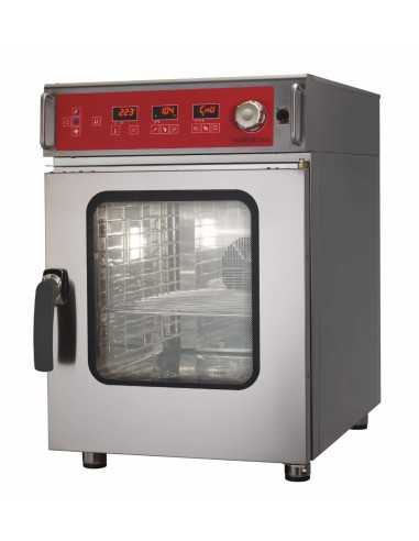 Combined electric oven - N. 6 x GN 1/1 - cm 51.7 x 92.5 x 77 h