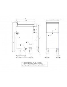 Cucina elettrica - Mod. CF4-8ETS