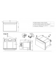 Piano cottura a gas - Mod. PCD-44G