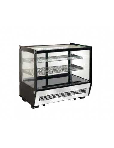 Espositore vetrina refrigerata - Capacità litri 120 - cm 70.2 x 56.8 x 68.6 h