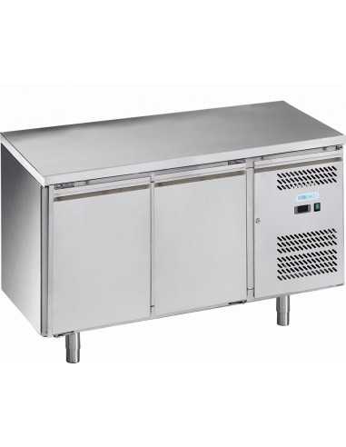 Tabla refrigerada - N. 2 puertas - cm 136 x 60 x 85 h