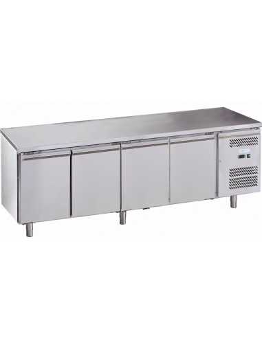 Tabla refrigerada - N. 4 puertas - cm 223 x 60 x 85 h