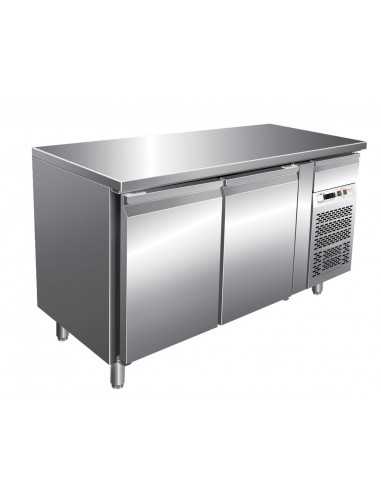 Tabla refrigerada - N. 2 puertas - cm 136 x 70 x 86 h