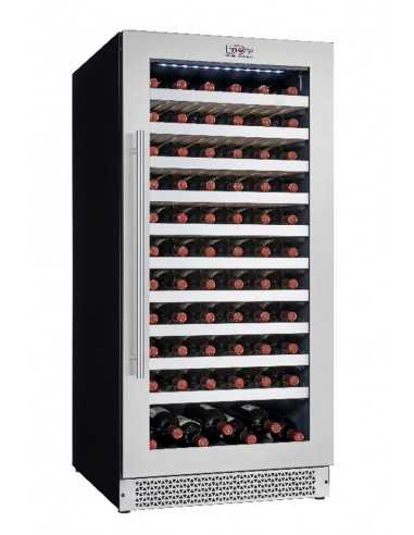 Vidrio vino - Temperatura +° / +18° C - cm 59.5 x 71 x 127 h