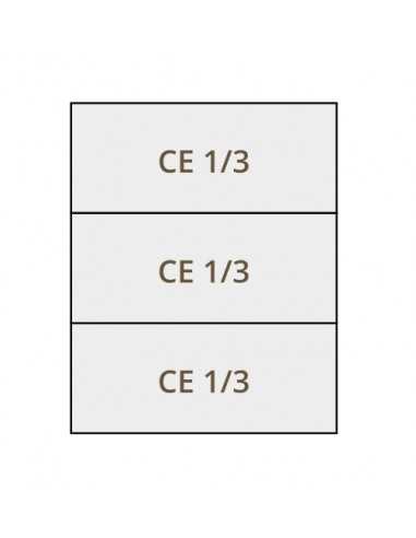 Set cestelli cuocipasta CE 1/3 + 1/3 + 1/3 - Per modello CPM