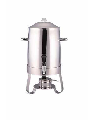 Hot coffee dispenser 9 liter with alcohol burner