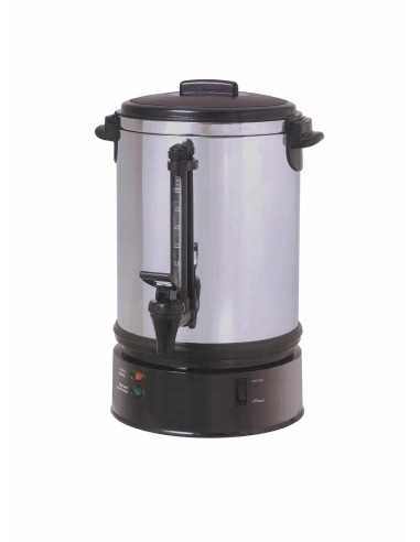 Hot coffee dispenser with 7-liter capacity for 40 cups