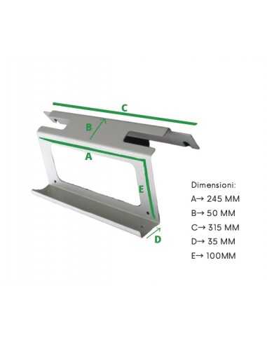 Keyboard door plate