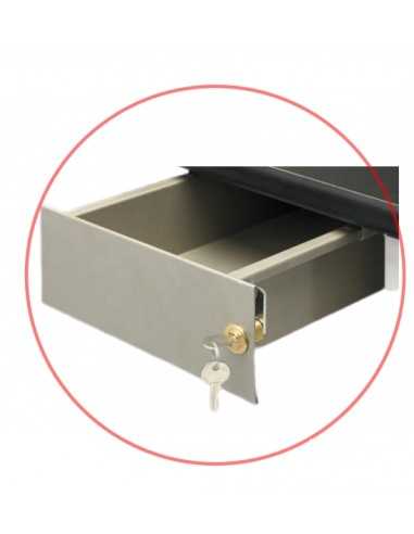 Caja de servicio con llave