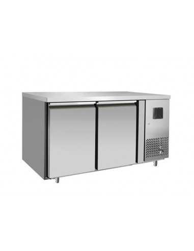 Tavolo refrigerato 2 porte - Tropicalizzato - cm 136 x 60 x 85 h