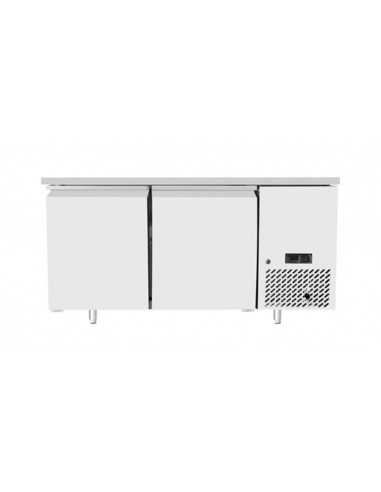 Mesa refrigerada 2 puertas - Tropicalizada - cm 151 x 80 x 85h