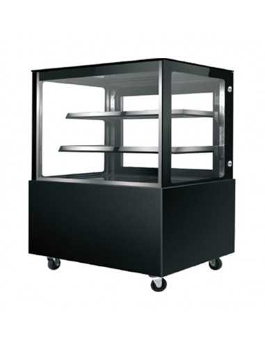 Pastry display case - Capacity lt 470 - Straight glass - cm 180 x 66 x 120h