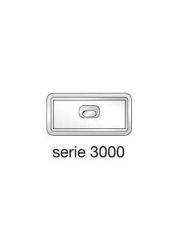 Cassetto neutro - Senza serratura - Linea 3000