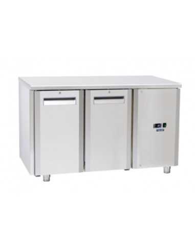 Refrigerated table - Tropicalized - No group - N. 2 doors - cm 138 x 70 x 85h