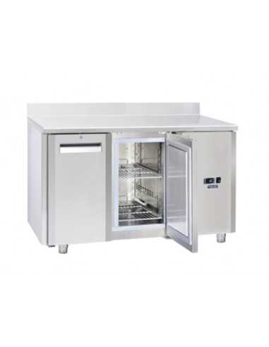 Freezer table - Tropicalized - N. 2 doors - cm 138 x 70 x 85 h