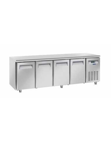 Tabla refrigerada - N. 4 puertas - cm 248 x 80 x 85 h