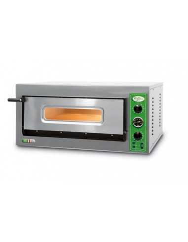 Electric pizza oven for 4 pizzas - cm 101 x 85 x 42 h