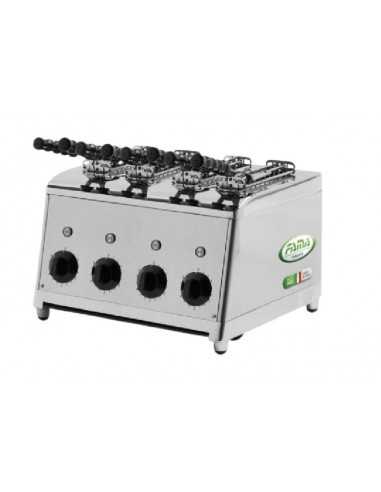 Professional Toaster with 4 Tongs - Power W 1100