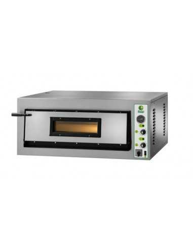 Electric pizza oven for 6 pizzas - cm 137 x 85 x 42 h