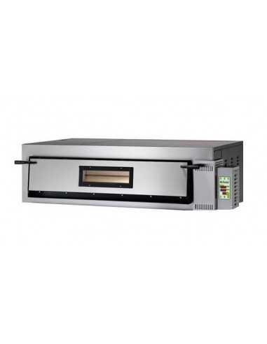 Electric pizza oven for 6 pizzas - cm 152 x 85 x 42 h