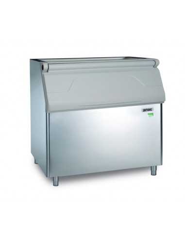 Ice container - Capacity  kg 406 - cm 123.7 x 86.6 x 127.4 h