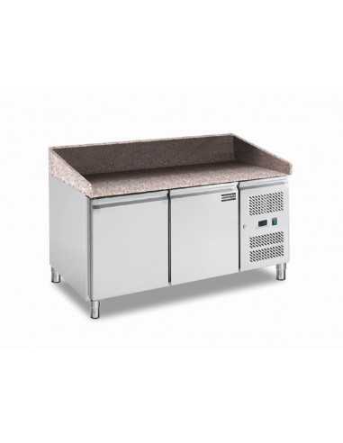 Pizza counter 2 door - cm 151x80x100 h