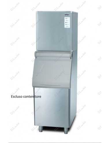 Fabbricatore ghiaccio cubetto pieno - Aria/Acqua 210 kg/24h