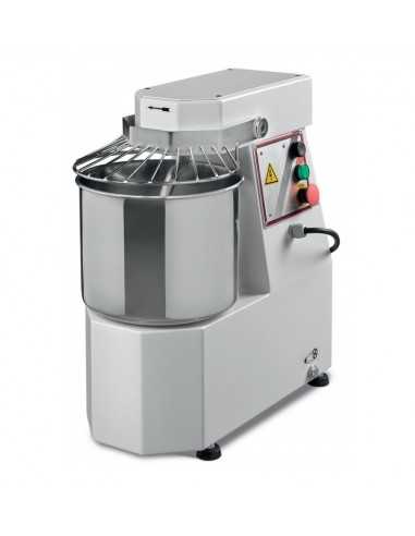 Spiral mixer - Capacity 10 kg / lt 12 - cm 28 x 52 x 58 h