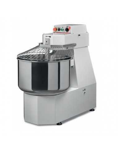 Spiral mixer - Capacity 40 kg / lt 49 - cm 48 x 81 x 95 h