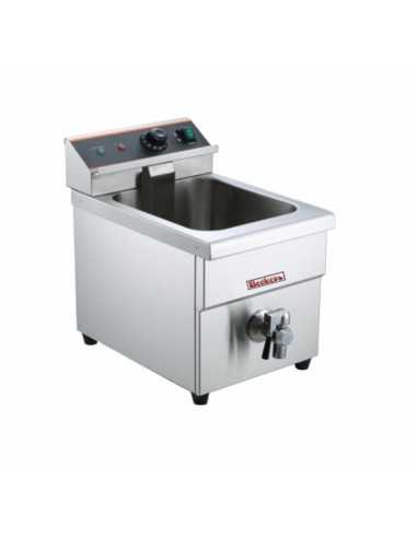 Induction fryer - Capacity 8lt oil - cm 28.8 x 47.8 x 41 h