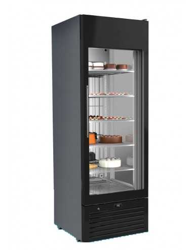 Vetrina refrigerata - Capacità litri 470 - Cm 66.8 x 77.3 x 200 h