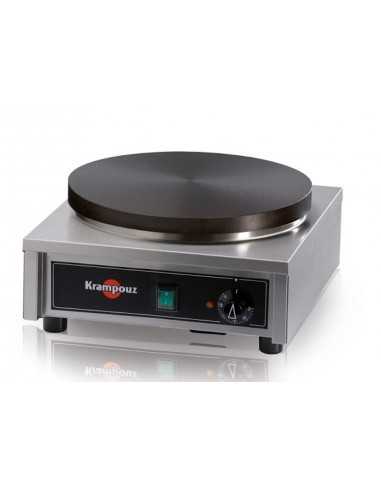 Single electric crepe maker  for intensive use - Diameter mm 350