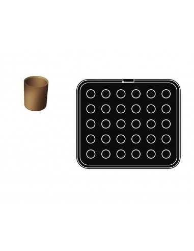 Cookmatic special - round mold - Dim. mm 31 x35 - Sellable only with model Cookmatic