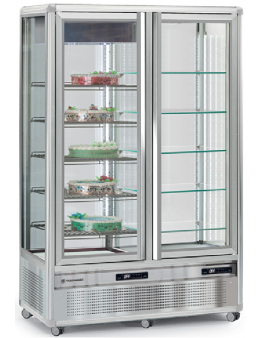 Pastelería y helado - Combinado - Capacidad Tot. Lt. 750 - 5+5 estanlves - Ventilado - cm 114.5 x 64.5 x 178h