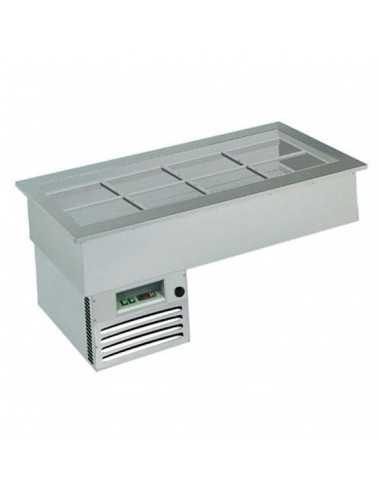 Refrigerated recessed tank - cm 79.8 x 75 x 56.2h