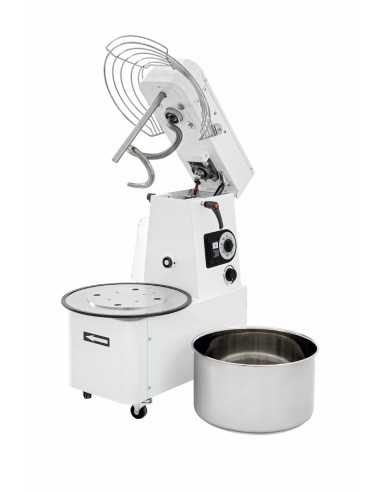 Spiral mixer - Speed changer - Capacity Kg 35/lt 41 - cm 48 x 81.5 x 85 h