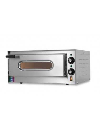 Horno eléctrico para pizza - N. 1 pizza - cm 55 x 43 x 25,5 h