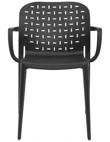 Chair - Polypropylene structure with fiberglass - Dimensions cm 40 x 42 x 78.5 h