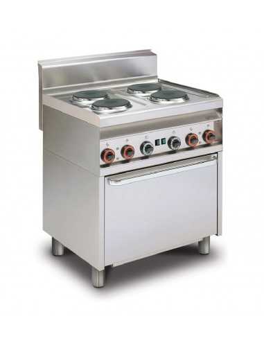 Electric kitchen - N° 4 plates - Electric oven - cm 80 x 65 x 87 h