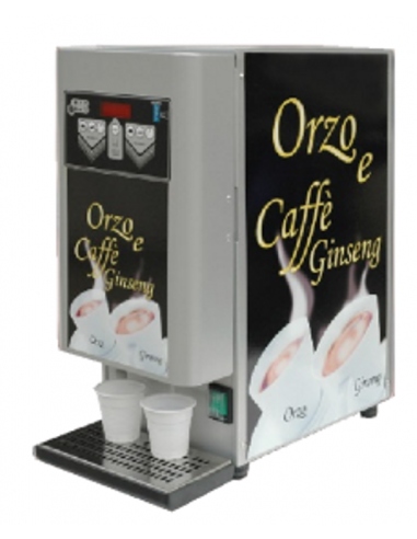 Macchina per solubili orzo caffè ginseng professionale 3 gruppi