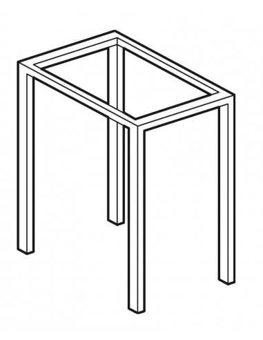 Base stand - Dimensions cm 30 x 40 x 55 h