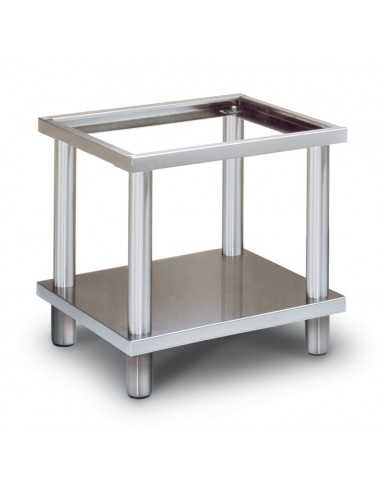 Soporte de acero inoxidable - Dimensiones cm 40 x 50 x 60 h